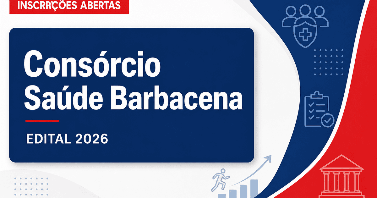Consórcio Intermunicipal de Saúde da Rede de Urgência Centro Sul abre concurso para auxiliar de farmácia em Barbacena MG - Consórcio Intermunicipal de Saúde da Rede de Urgência Centro Sul