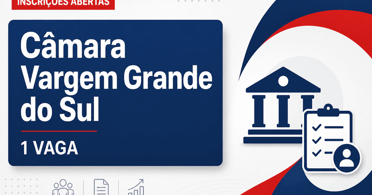 Câmara Municipal de Vargem Grande do Sul SP abre concurso para analista contábil com 1 vaga - Câmara Municipal de Vargem Grande do Sul