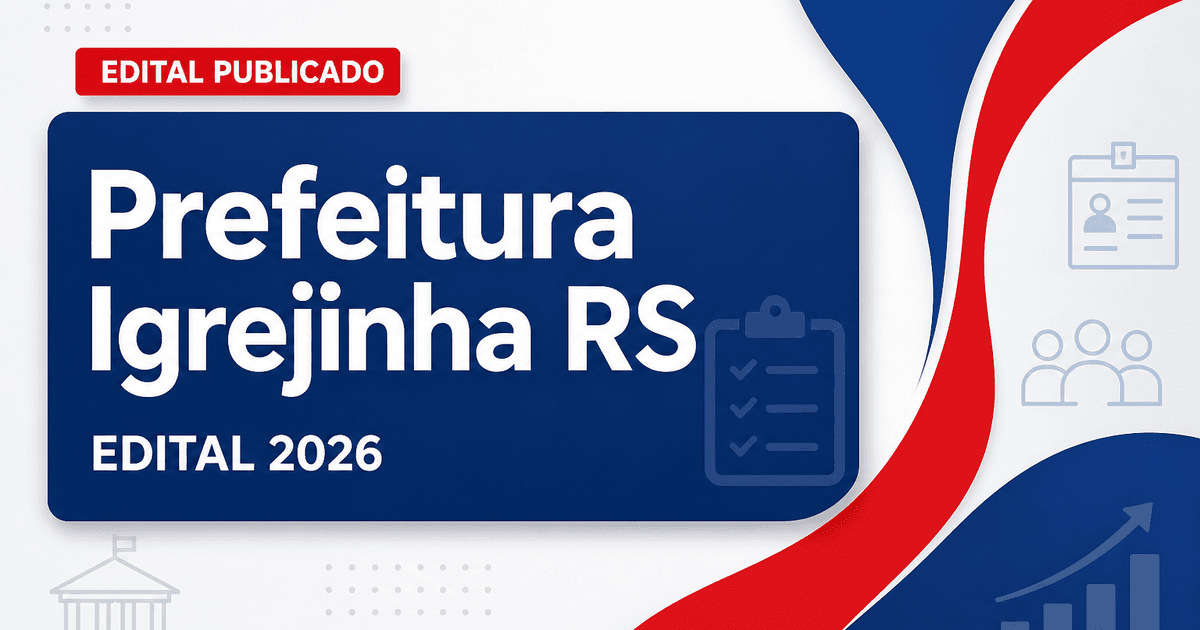 Prefeitura de Igrejinha RS publica processo seletivo para professor de anos finais (Artes) - Prefeitura de Igrejinha