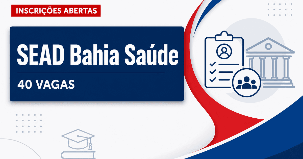 Secretaria da Administração da Bahia abre concurso com 40 vagas para oficiais médicos e odontólogos - Secretaria da Administração do Estado da Bahia