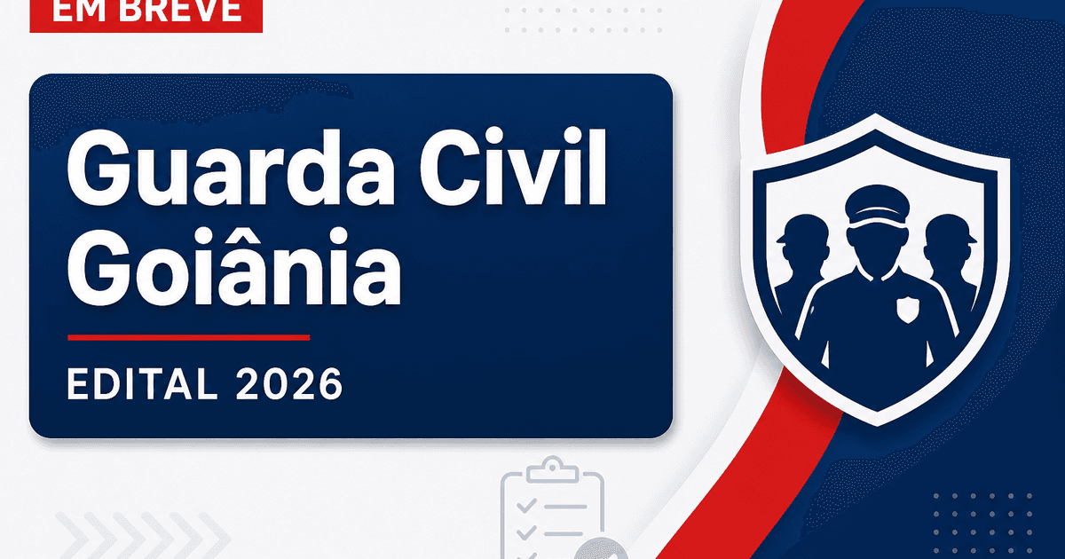 Concurso Guarda de Goiânia GO: seleção tem preparativos retomados - Guarda Civil Metropolitana de Goiânia