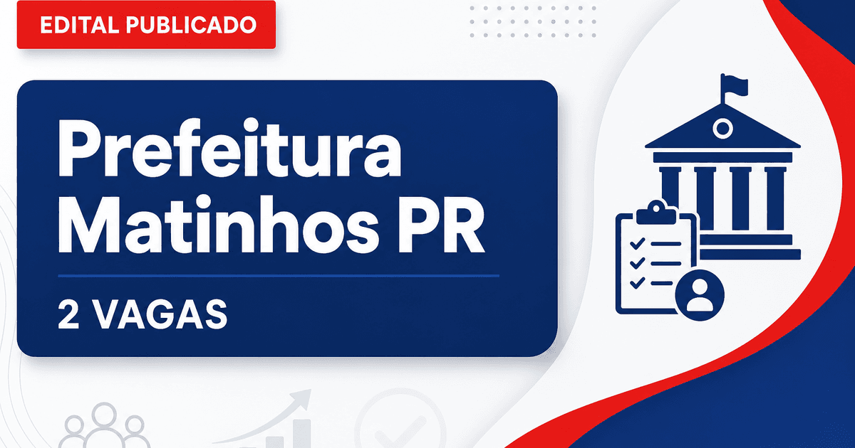 Prefeitura de Matinhos: Prefeitura de Matinhos - PR publica editais de concursos públicos com salários de até R$ 18.106, - Prefeitura de Matinhos