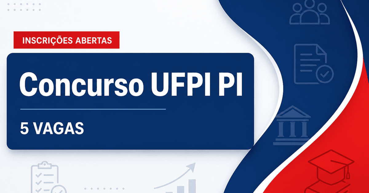 UFPI - Universidade Federal do Piauí: UFPI - PI: Concurso oferece vagas para níveis médio e superior - Universidade Federal do Piauí
