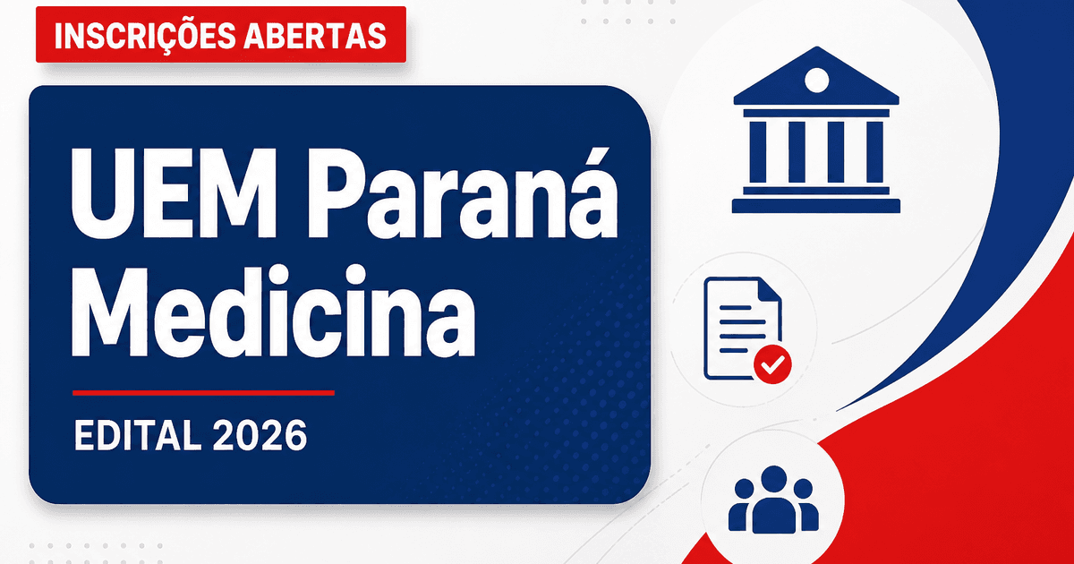 UEM - PR abre processo seletivo para professores na área da medicina - Universidade Estadual de Maringá