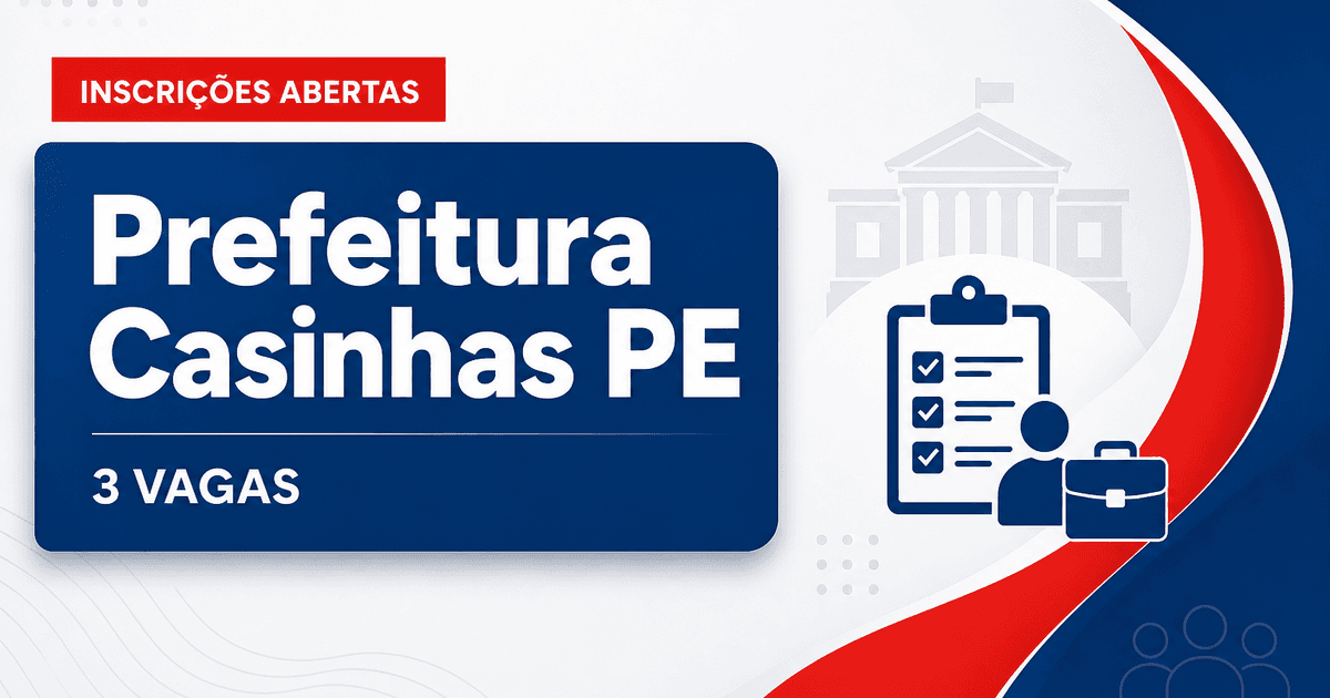 FMS - Fundo Municipal de Saúde de Casinhas: Prefeitura de Casinhas - PE abre seleção para a contratação de médicos - Fundo Municipal de Saúde de Casinhas