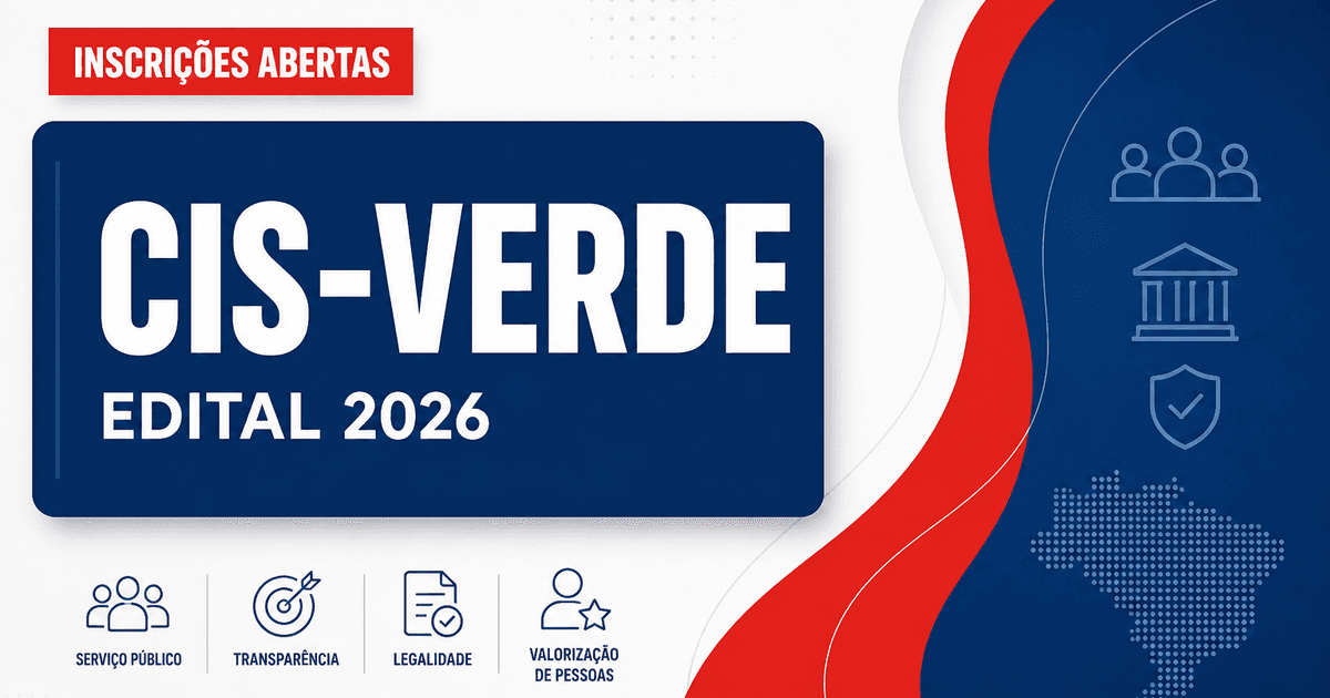 Consórcio Intermunicipal Multifinalitário CIS-VERDE abre processo seletivo para auxiliar administrativo - Consórcio Intermunicipal Multifinalitário CIS-VERDE