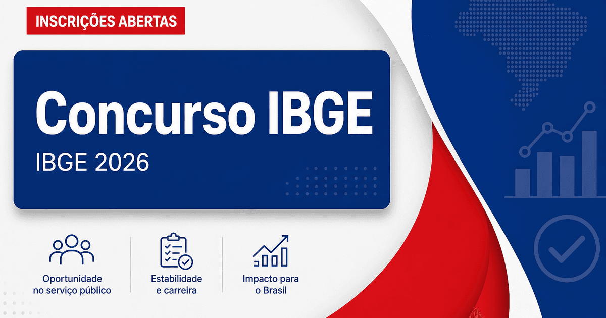 Concurso IBGE: veja número de inscritos por estado; RJ lidera - Instituto Brasileiro de Geografia e Estatística