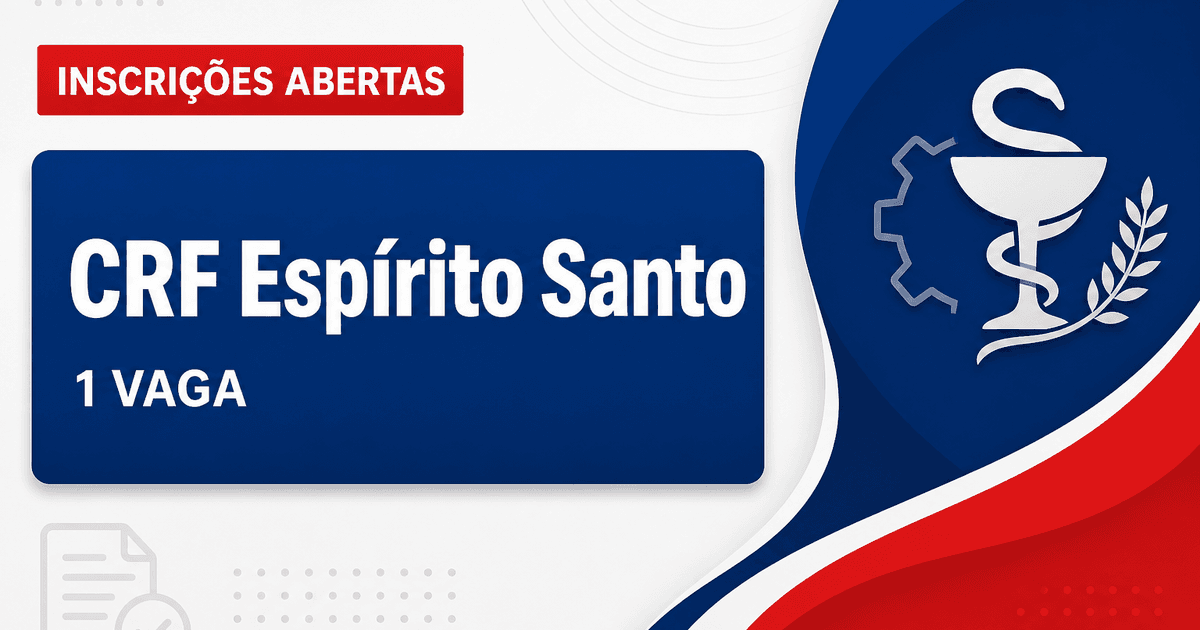 Conselho Regional de Farmácia do Estado do Espírito Santo abre concurso com 1 vaga para advogado - Conselho Regional de Farmácia do Estado do Espírito Santo