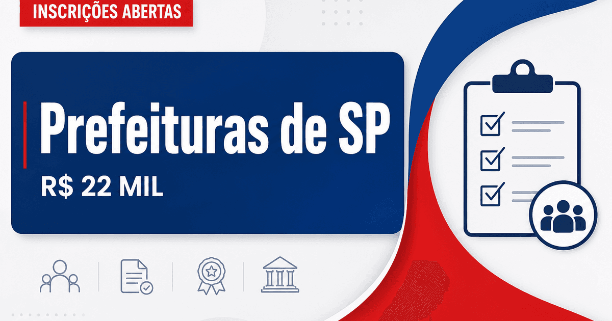 Ganhe até R$ 22 mil: Assis, Mogi Mirim, Santos e mais cidades têm concursos abertos em SP - Prefeitura de Assis, Prefeitura de Mogi Mirim, Prefeitura de Santos