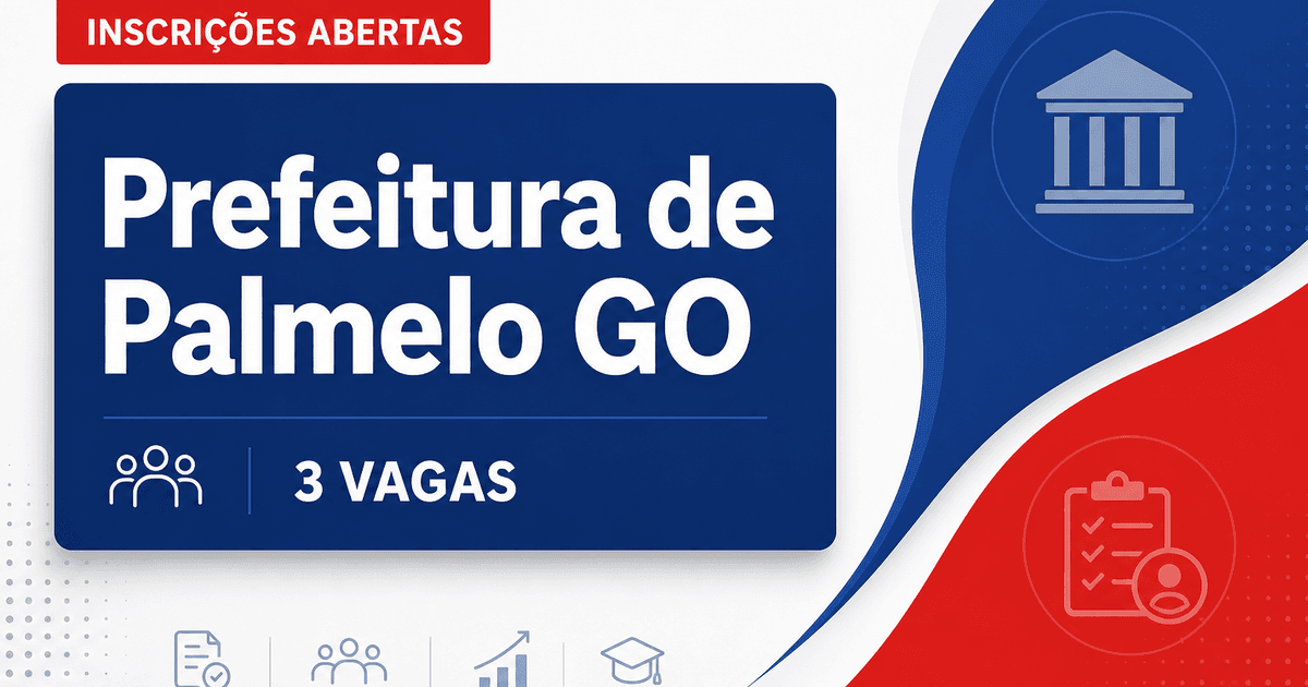 Prefeitura de Palmelo GO abre processo seletivo para motorista de transporte escolar com 3 vagas - Prefeitura de Palmelo