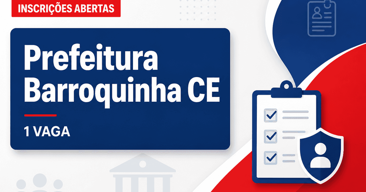 Prefeitura de Barroquinha: Prefeitura de Barroquinha - CE abre vaga para maestro da banda de música municipal - Prefeitura de Barroquinha