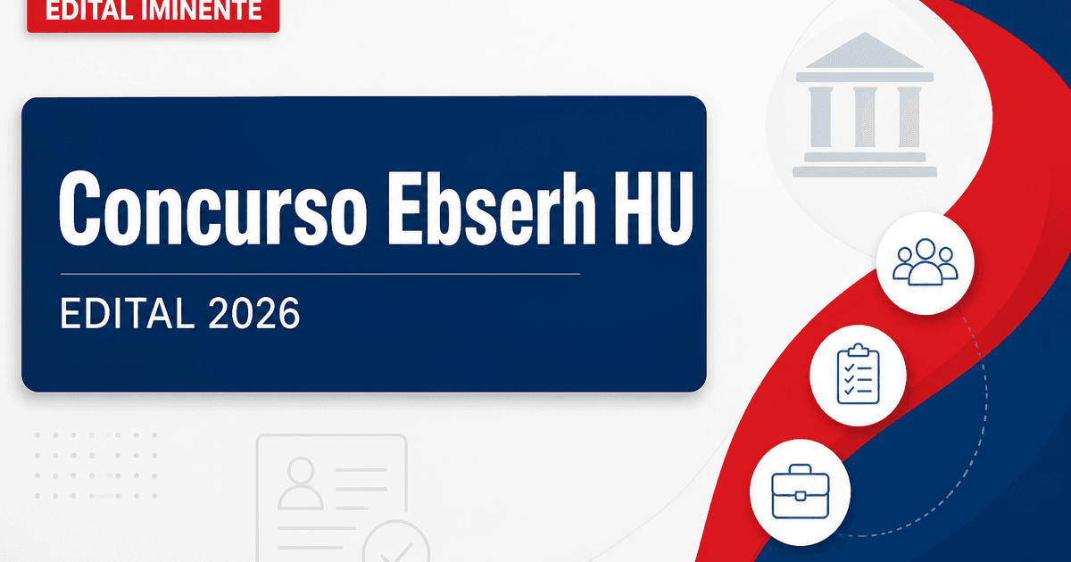 Concurso Ebserh: HU Brasil anuncia novo edital nacional - Empresa Brasileira de Serviços Hospitalares