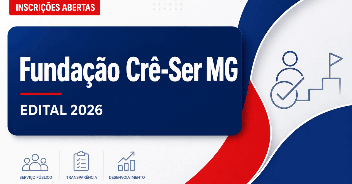 Fundação Municipal Crê-Ser de João Monlevade MG abre processo seletivo para monitor de atividades - Fundação Municipal Crê-Ser de João Monlevade