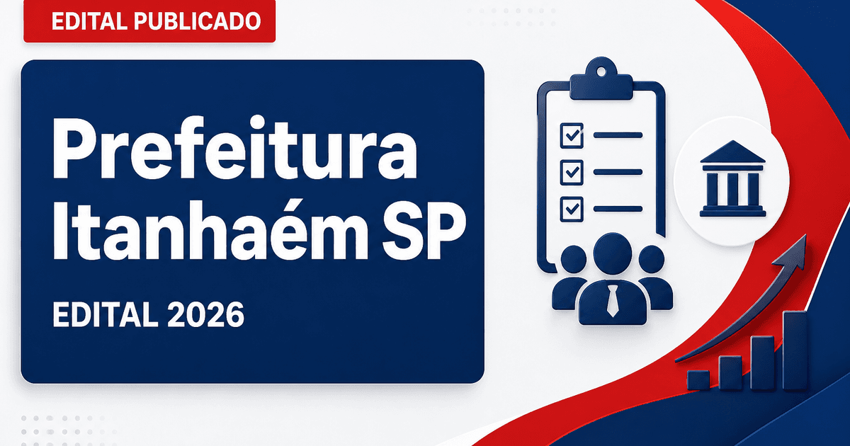 Concurso de Itanhaém SP: saiu edital para guarda municipal de nível médio - Prefeitura de Itanhaém