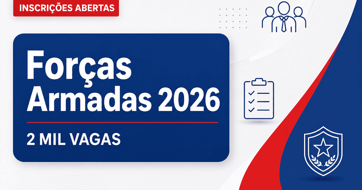 Forças Armadas: concursos abertos têm quase 2 mil vagas - Forças Armadas: s abertos têm quase 2 mil vagas