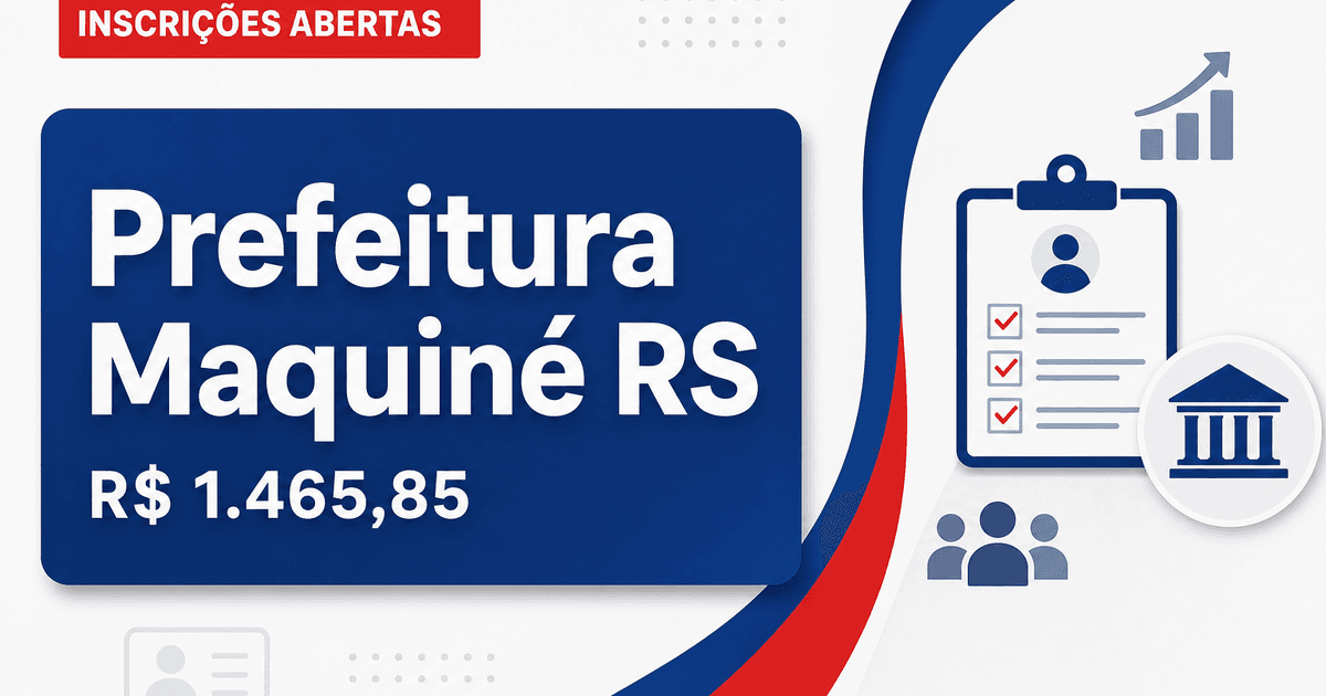Prefeitura de Maquiné: Prefeitura de Maquiné - RS abre seleção para Secretário Escolar - Prefeitura de Maquiné