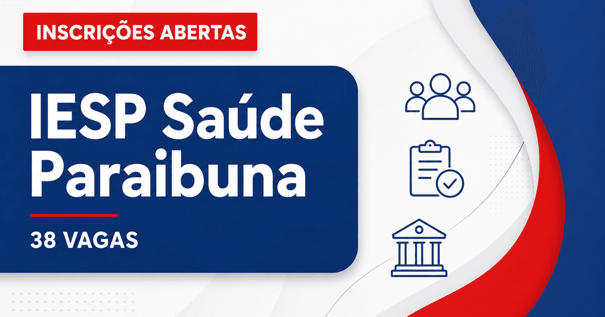 IESP - Instituto de Excelência em Saúde Pública: IESP abre processo seletivo para o setor de saúde do Pronto-Socorro de - Instituto de Excelência em Saúde Pública