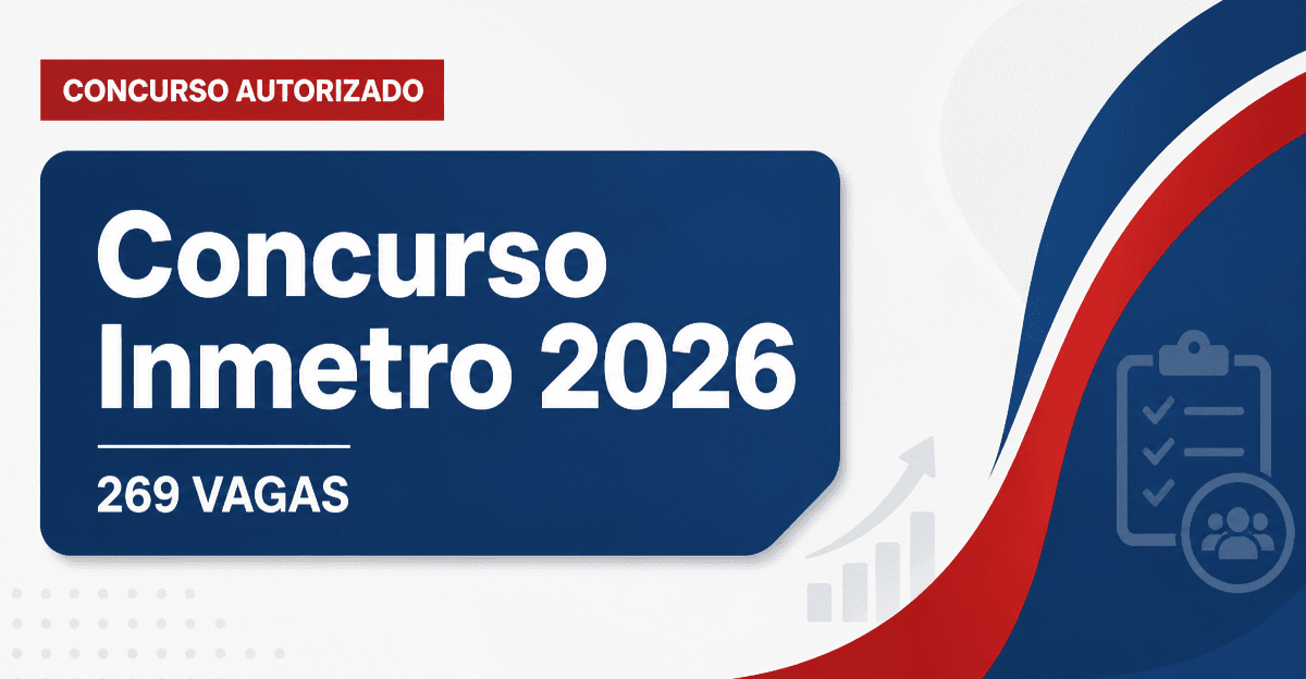 Concurso Inmetro: pedido é enviado ao MGI com 269 vagas - Inmetro: pedido é enviado ao MGI com 269 vagas