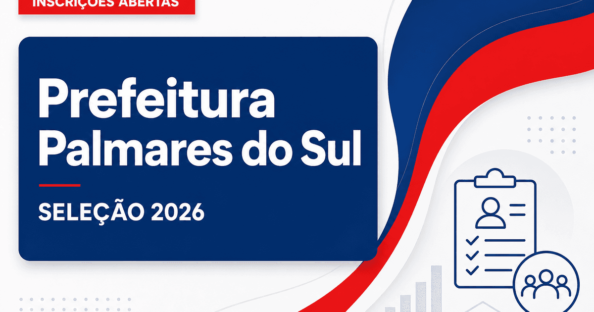 Prefeitura de Palmares do Sul - RS abre seleção para o cargo de Médico Perito - Prefeitura de Palmares do Sul