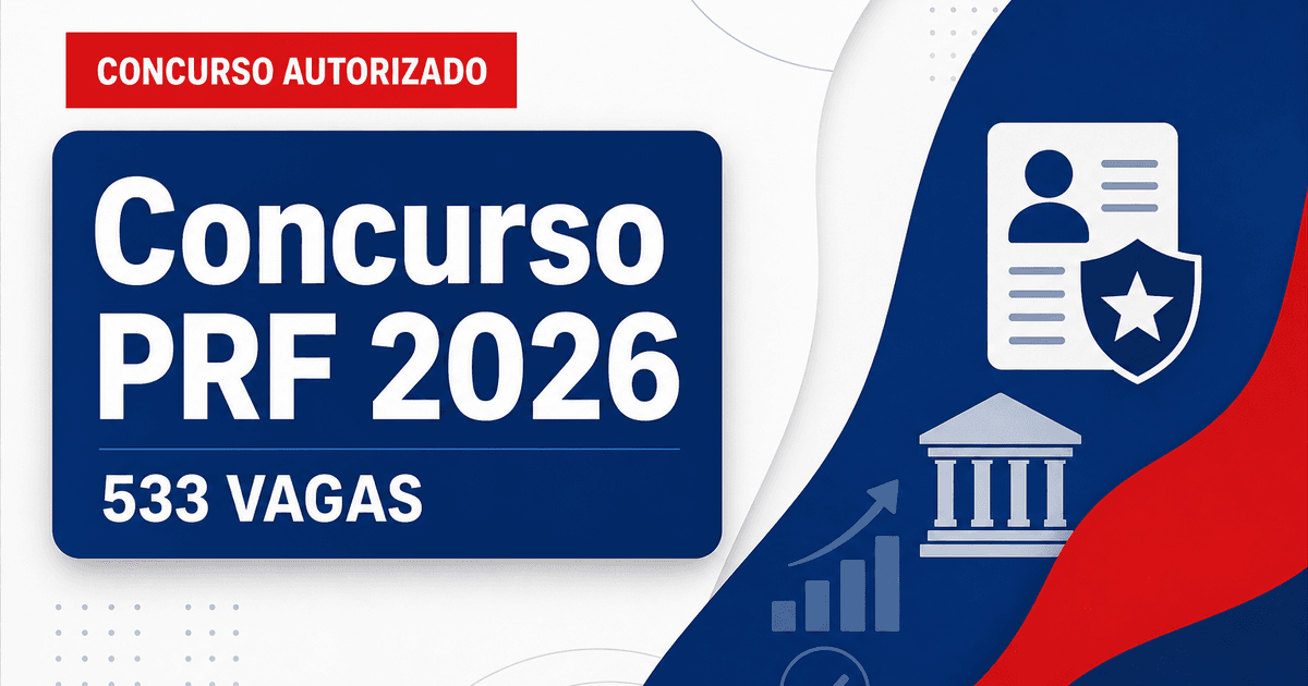 Concurso PRF: novo pedido enviado é para 533 vagas de níveis médio e superior - PRF: novo pedido enviado éra 533 vagas de níveis médio e superior