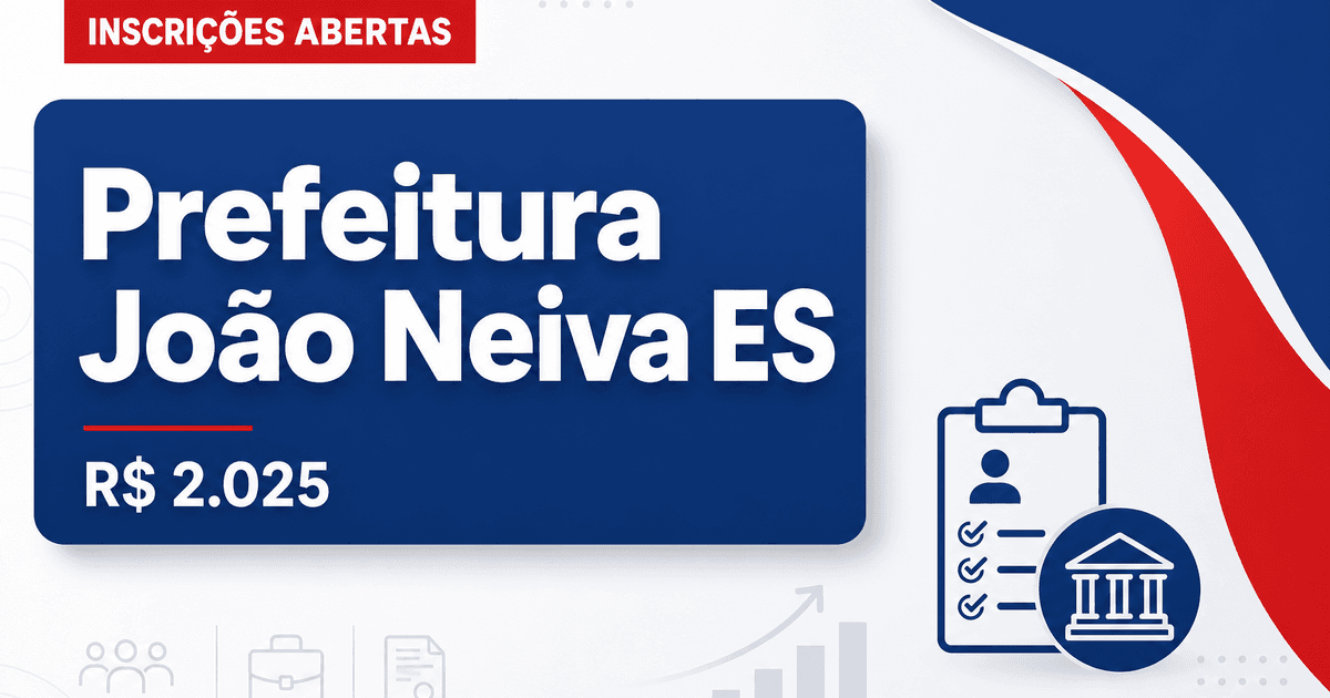 Prefeitura de João Neiva: Prefeitura de João Neiva - ES abre processo seletivo para diretores escolares - Prefeitura de João Neiva