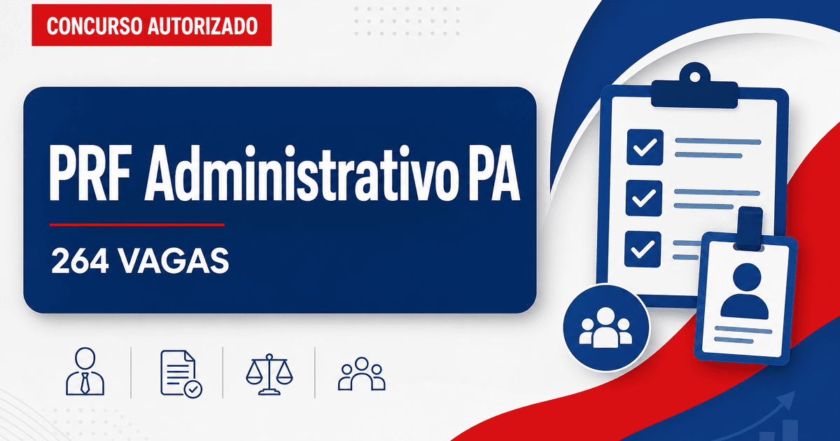 Concurso PRF Administrativo: novo pedido é enviado para 264 vagas - PRF Administrativo: novo pedido é enviadora 264 vagas