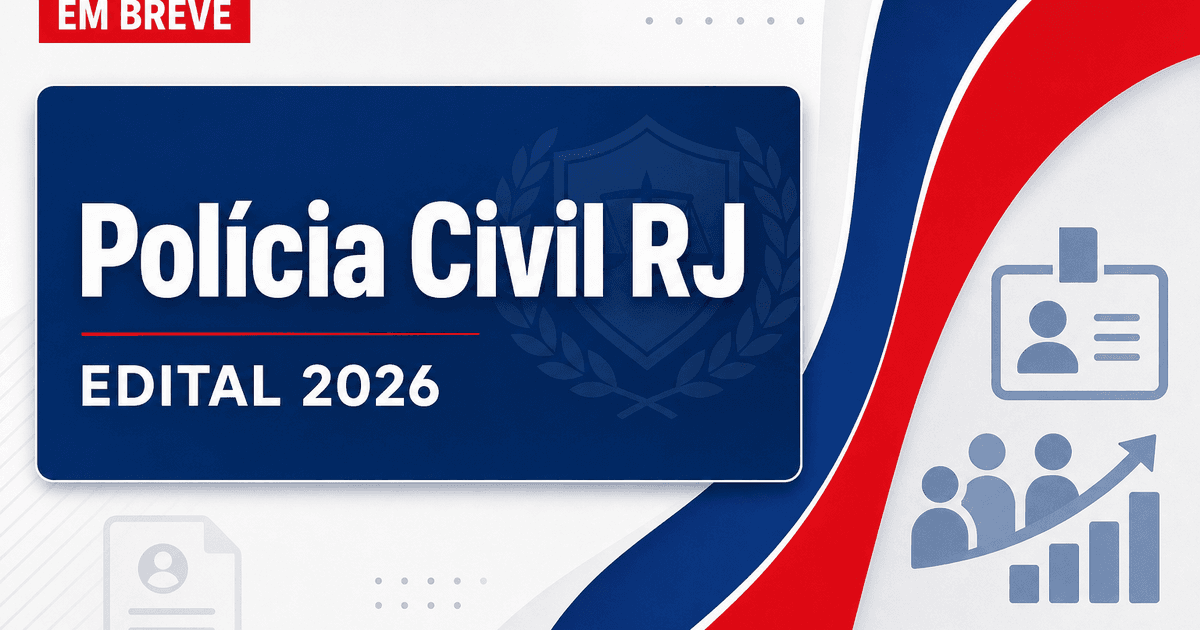 Novo concurso PC RJ avança e pode ter banca nos próximos dias - Polícia Civil