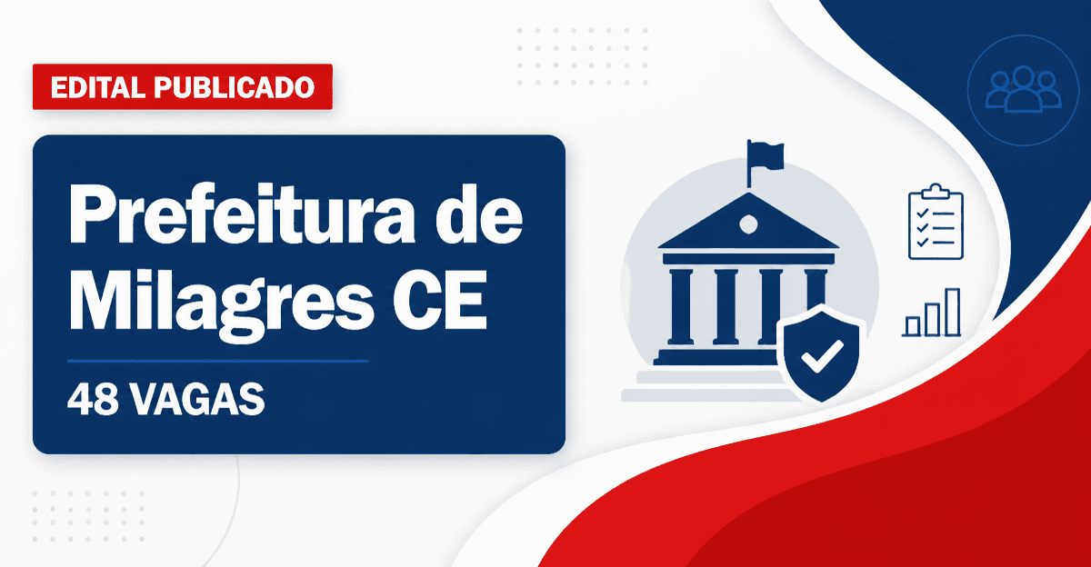 Prefeitura de Milagres: Prefeitura de Milagres - CE divulga retificações de concursos públicos - Prefeitura de Milagres
