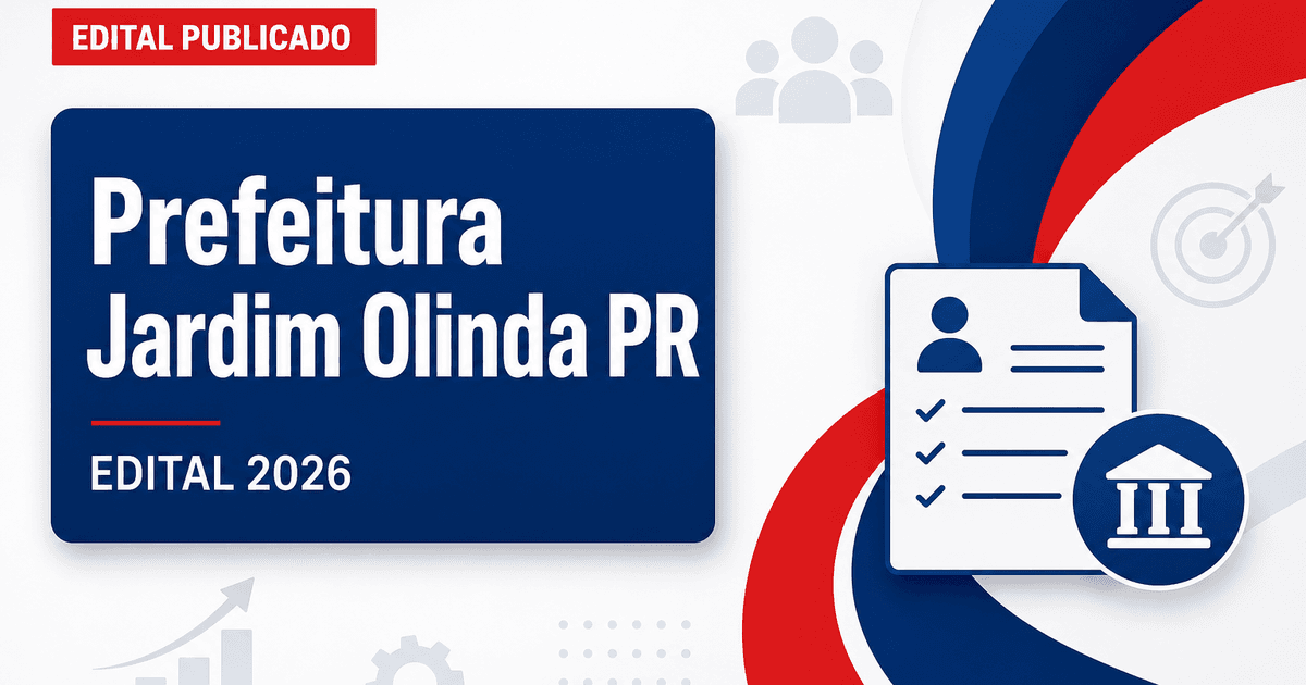 Concurso Prefeitura de Jardim Olinda PR tem vagas e retificação para fonoaudiólogo - Prefeitura de Jardim Olinda