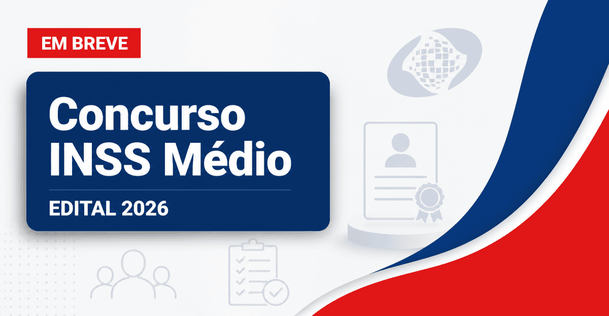 Concurso INSS: treine as questões mais difíceis para nível médio - INSS: treine as questões mais difíceisra nível médio