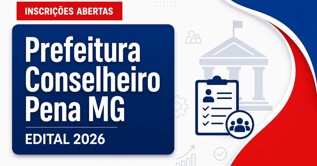 Prefeitura de Conselheiro Pena - MG abre seleção para Agentes de Saúde e de Endemias - Prefeitura de Conselheiro Pena