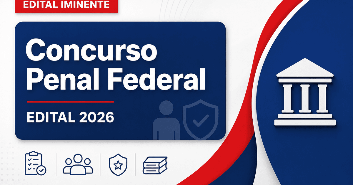Concurso Penal Federal: pedido de novo edital é enviado ao MGI - Penal Federal: pedido de novo edital é enviado ao MGI