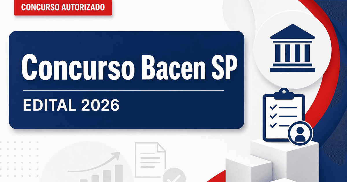 Concurso Bacen terá novo edital após 13 anos com apoio da AGU - Bacen terá novo edital após 13 anos com apoio da AGU