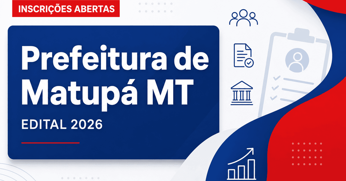 Prefeitura de Matupá MT abre processo seletivo para engenheiro civil - Prefeitura de Matupá