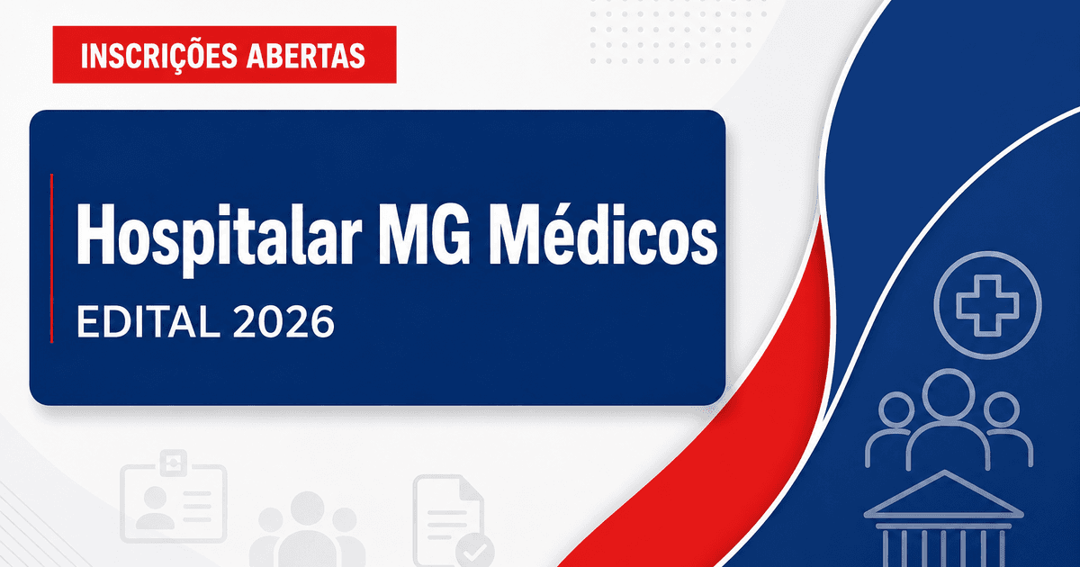 Fundação Hospitalar MG abre processo seletivo para médicos em Belo Horizonte - Fundação Hospitalar MG