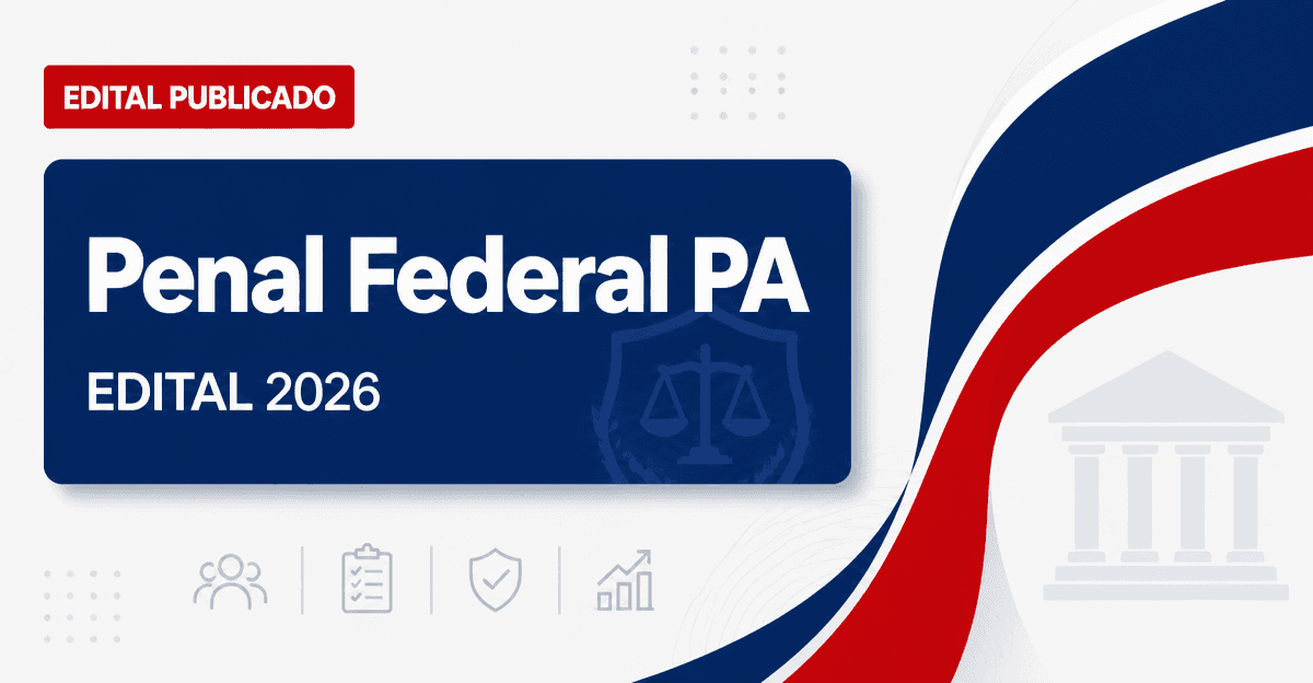 Concurso Penal Federal tem menos de um mês para expirar; entenda! - Penal Federal tem menos de um mêsra expirar; entenda!