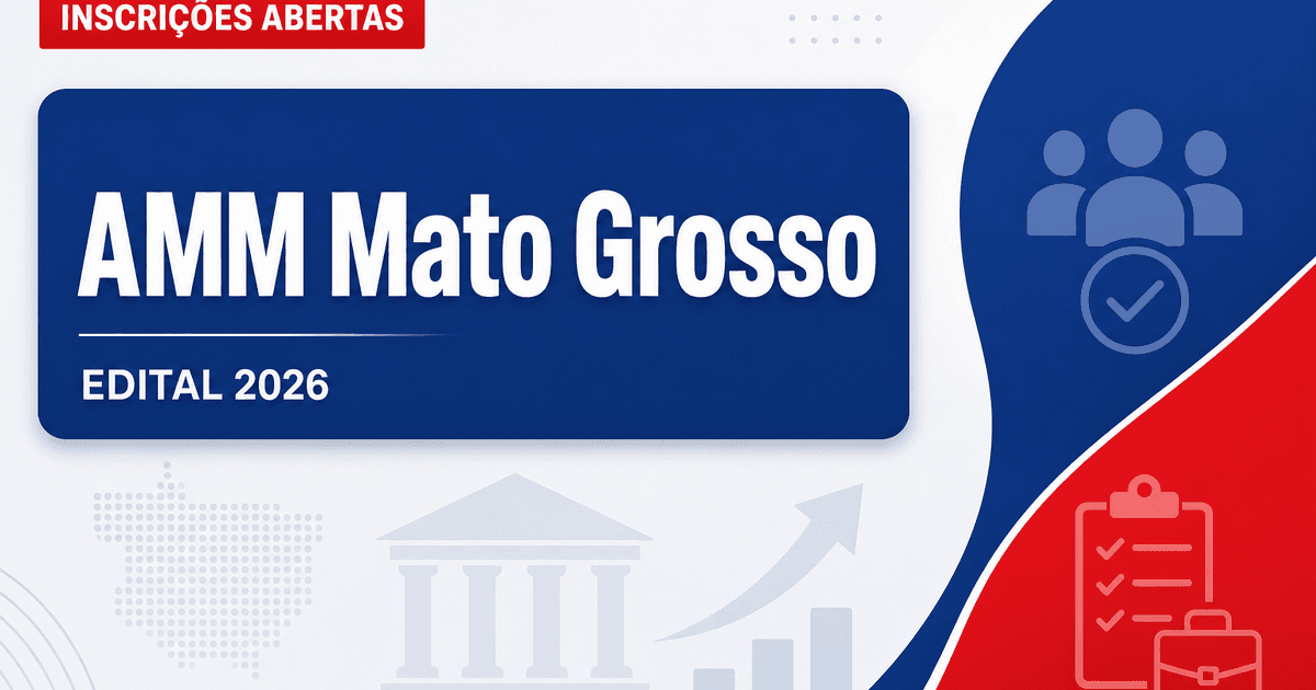 Associação Mato-Grossense dos Municípios abre processo seletivo em Cuiabá - Associação Mato-Grossense dos Municípios