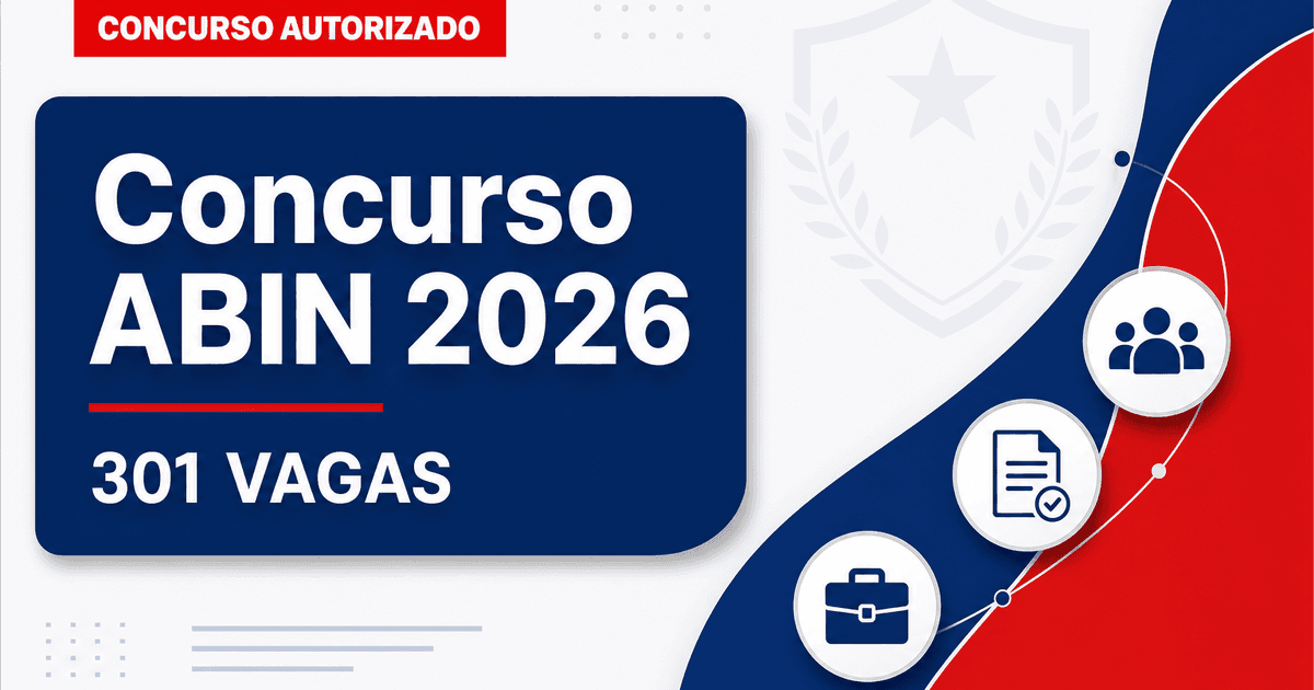 Concurso ABIN: novo pedido encaminhado para 301 vagas de nível superior - ABIN: novo pedido encaminhadora 301 vagas de nível superior