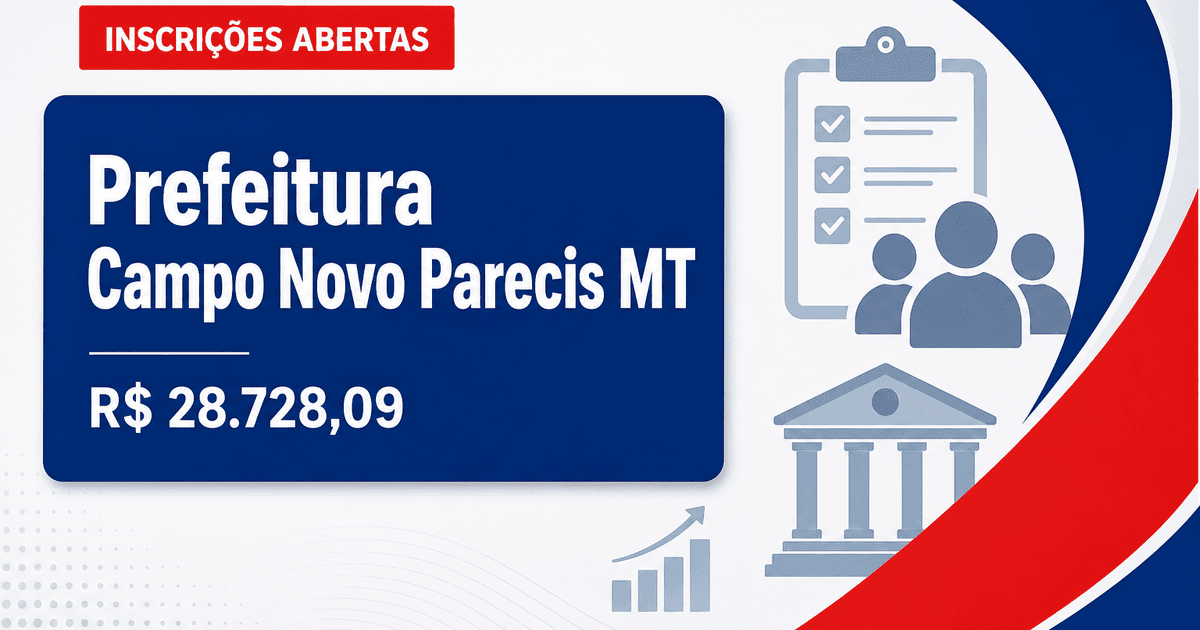 Prefeitura de Campo Novo do Parecis: Prefeitura de Campo Novo do Parecis - MT anuncia processo seletivo para cadastro de - Prefeitura de Campo Novo do Parecis