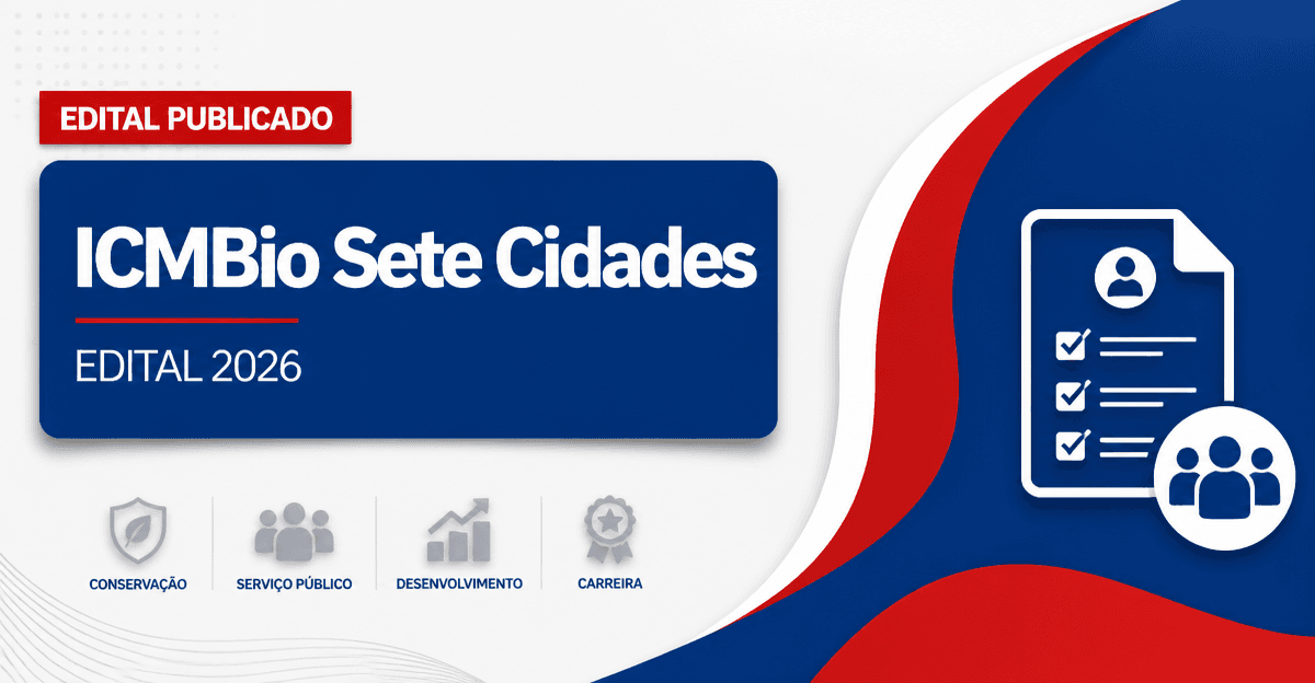 ICMBio concurso: cadastro reserva para agente temporário ambiental no Parque Nacional de Sete Cidades PI - Instituto Chico Mendes de Conservação da Biodiversidade