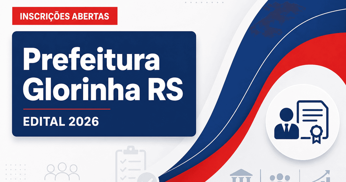 Prefeitura de Glorinha - RS abre seleção para Especialista em Educação Especial - Prefeitura de Glorinha