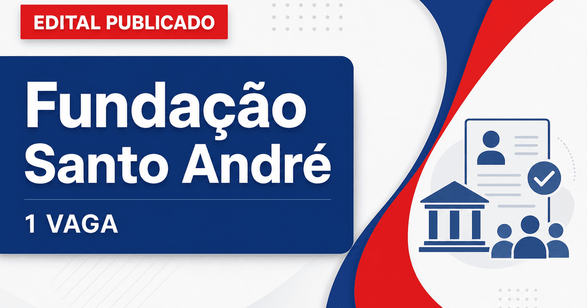 Concurso Fundação Santo André SP: 1 vaga para operador de máquina copiadora - Fundação Santo André