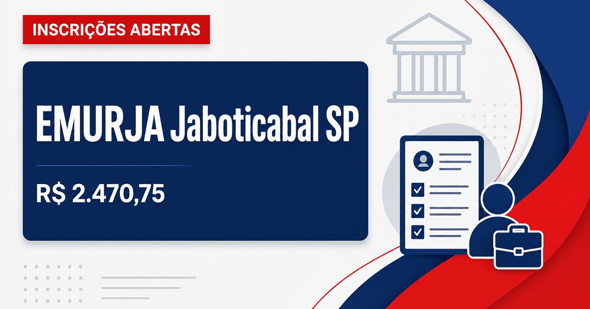 EMURJA - Empresa Municipal de Urbanização de Jaboticabal: EMURJA - SP abre processo seletivo para Braçal e Jardineiro - Empresa Municipal de Urbanização de Jaboticabal