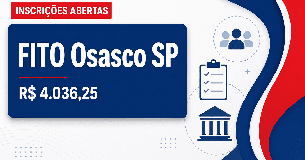 FITO - Fundação Instituto Tecnológico de Osasco: FITO - SP abre processo seletivo para professores de diversas especiali - Fundação Instituto Tecnológico de Osasco