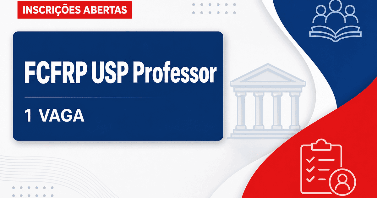 FCFRP - Faculdade de Ciências Farmacêuticas de Ribeirão Preto da Universidade de São Paulo: FCFRP - USP abre processo se - Faculdade de Ciências Farmacêuticas de Ribeirão Preto da Universidade de São Paulo