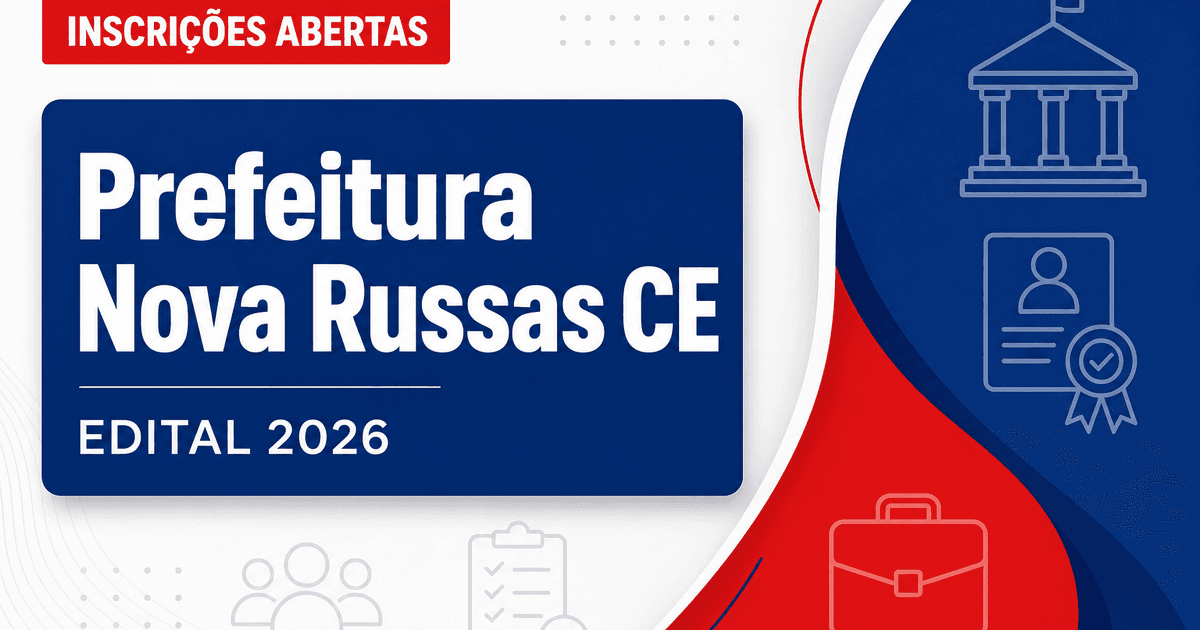 Prefeitura de Nova Russas - CE abre seleção para Agente Comunitário de Saúde - Prefeitura de Nova Russas