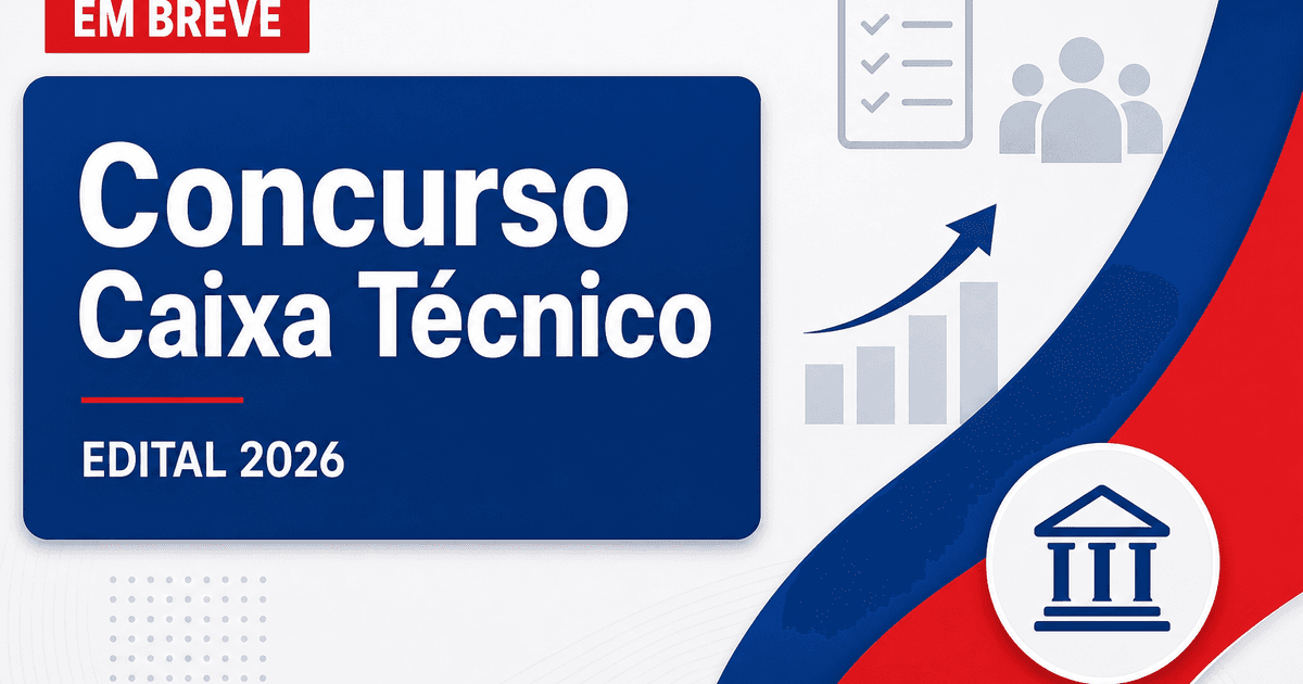 Concurso Caixa de técnico bancário pode já ter banca definida - Caixa de técnico bancário pode já ter banca definida