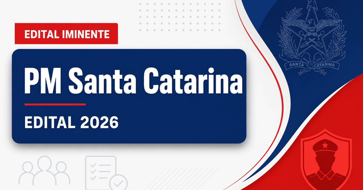 Concurso PM SC tem banca definida para edital de soldado - Polícia Militar de Santa Catarina