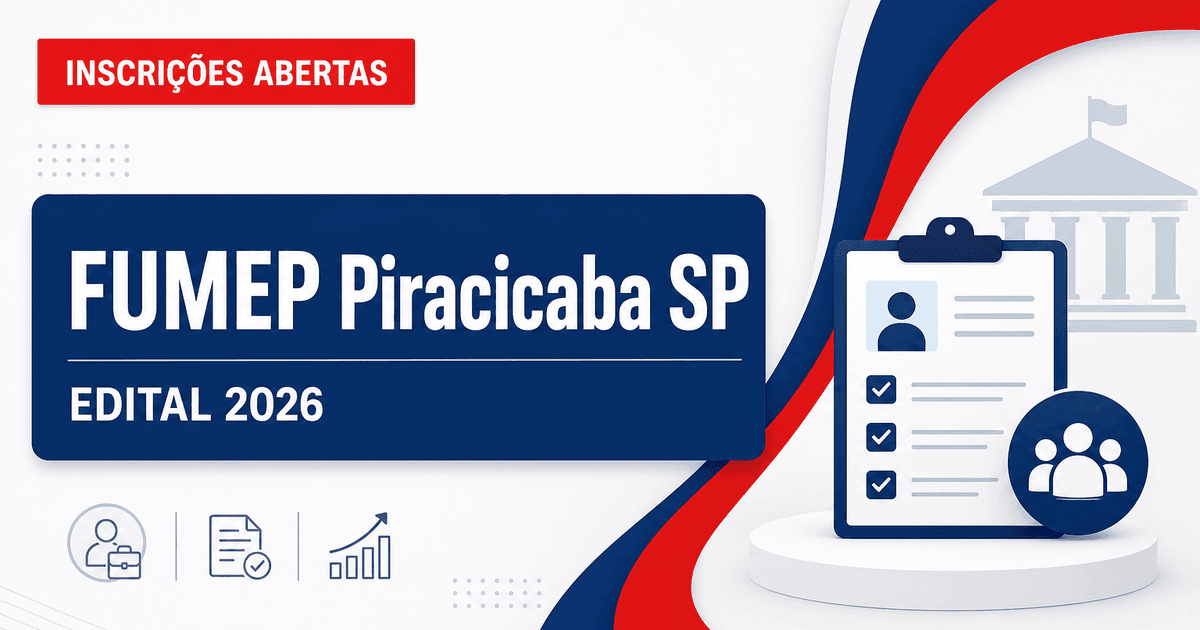 FUMEP - SP abre vaga para Professor de Ensino Médio em Piracicaba - FUMEP - SP