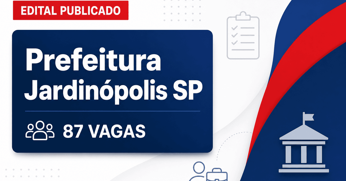 Prefeitura de Jardinópolis: Prefeitura de Jardinópolis - SP retifica concurso público para diversos cargos - Prefeitura de Jardinópolis